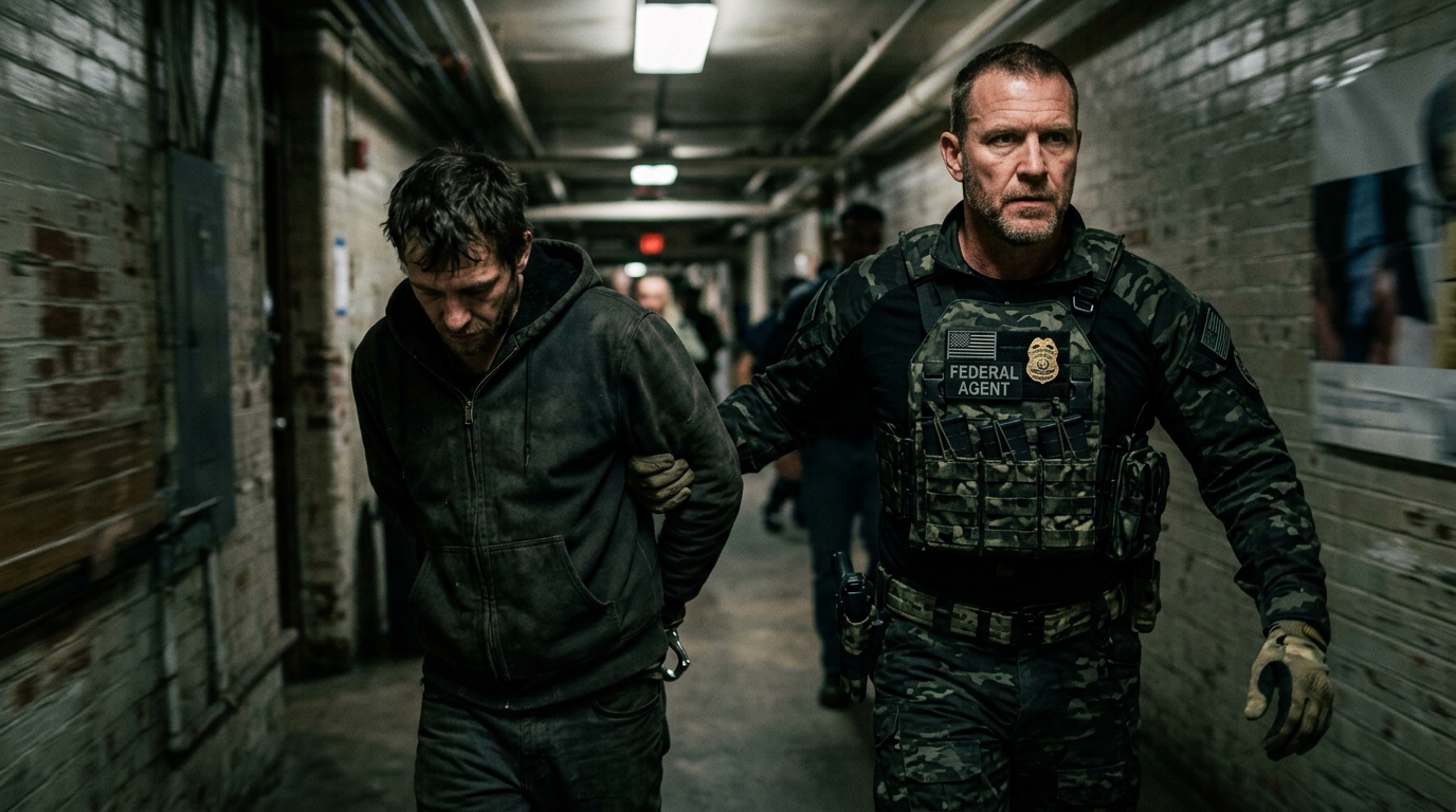 Federal Agents in Tactical Escort